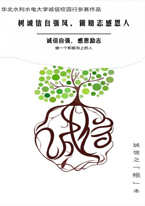 2024学年度"诚信校园行"学生资助公益广告设计大赛